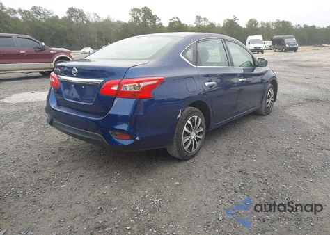 2019 Nissan Sentra S из США, поврежденный, VIN 3N1AB7AP2KY268191
